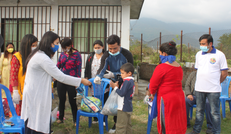 Covid-19 relief distribution