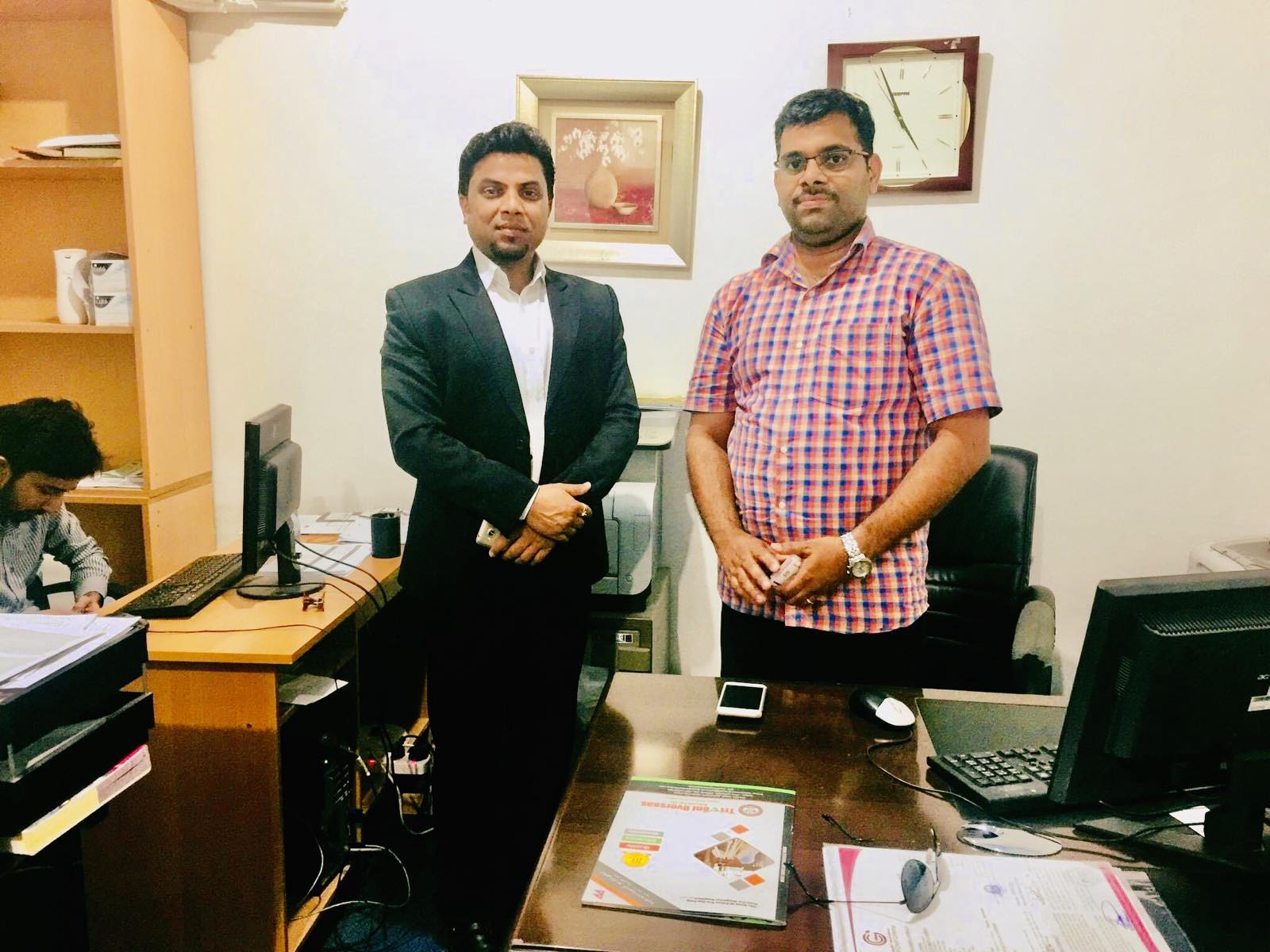 Meeting with client
